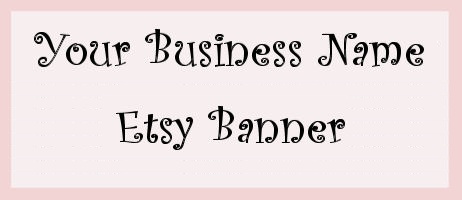 Etsy Banners